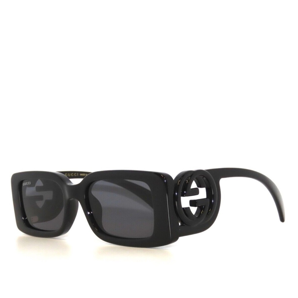 Gucci GG1325S 001 Black Gray Sunglasses 1325